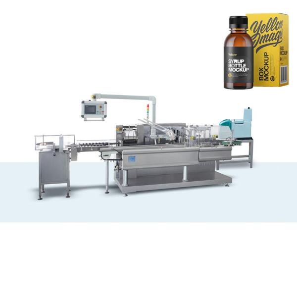 Quality ZH-100 Automatic Cartoning Machine 210mm Automatic Box Taping Machine for sale