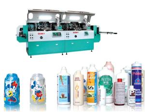 China Glass Metal Applicable Fully Automatic Screen Printing Machine 85pcs/min wholesale