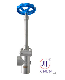Cryogenic Globe Angle Valves For LNG LOX LIN LAr CO2 for cryogenic tank -196