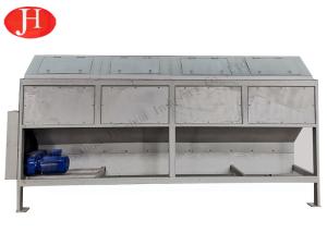 Automatic Operation Cassava Peeler Machine High Efficiency 800 Kg Weight