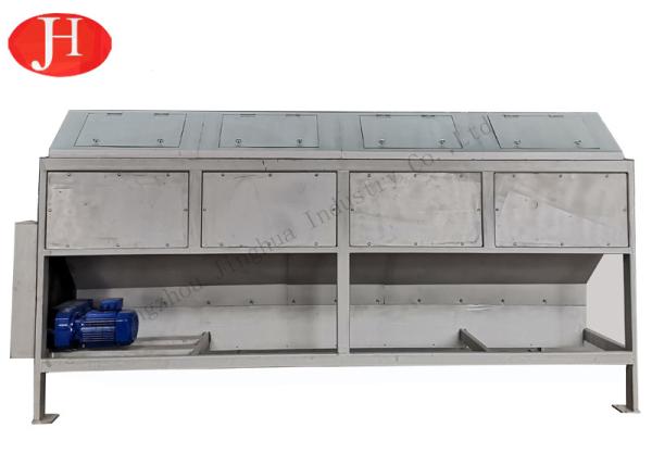 Quality Automatic Operation Cassava Peeler Machine High Efficiency 800 Kg Weight for sale