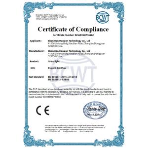Shenzhen Hansion Technology Co., Ltd. Certifications