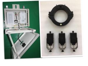High Voltage Fault Current Indicator , Optical Fiber Led Current Indicator