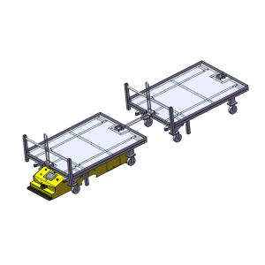 China Bidirectional 600kg AGV Autonomous Guided Vehicles Self Guided Vehicles wholesale