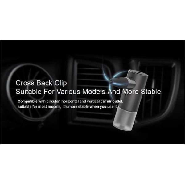 Car Vent Clip Portable Electric Scent Diffuser 12ml Quiet RoHS FCC Certified