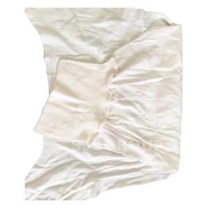 China Factory hot sale 10kg 25kg 20kg used white t shirt rags 100% Cotton Wiping Cotton Rags For Industrial use wholesale