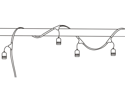 IP65 Waterproof LED ETL Connectable Christmas Lights Decoration Wedding Party Garden Lights S14 Outdoor Festoon String Lights
