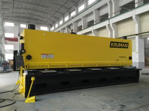 China Sheet Metal Guillotine CNC Hydraulic Shearing Machine CE ISO Certificate wholesale
