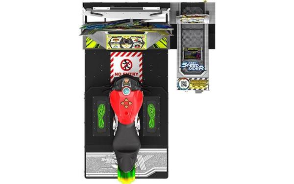 Quality Single-Player Speed Racing Moto GP Track, Coin-Operated Arcade Machine Used In Shopping Malls for sale