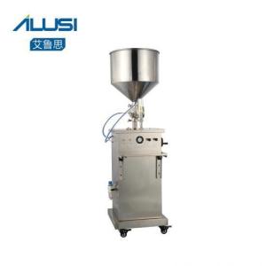 China Pneumatic Hand Sanitizer Liquid Filling Machine With 30L Hopper wholesale