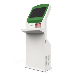 China Touch Screen Self Service Queue Management Kiosk With Keyboard wholesale