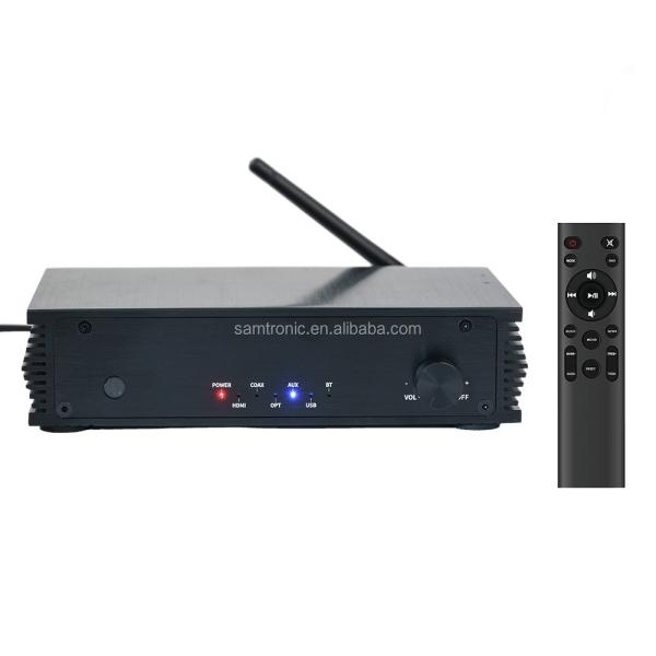 100W*2 Power Rating Metal Hifi Amplifier for Immersive Home Theater Experience