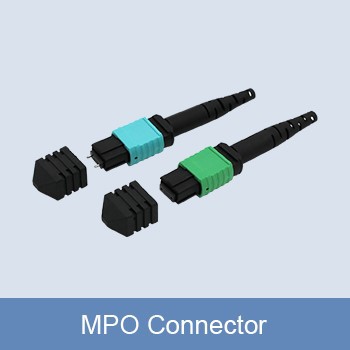 333 Compact Fiber LC Connector Blue For Telecommunications Networks