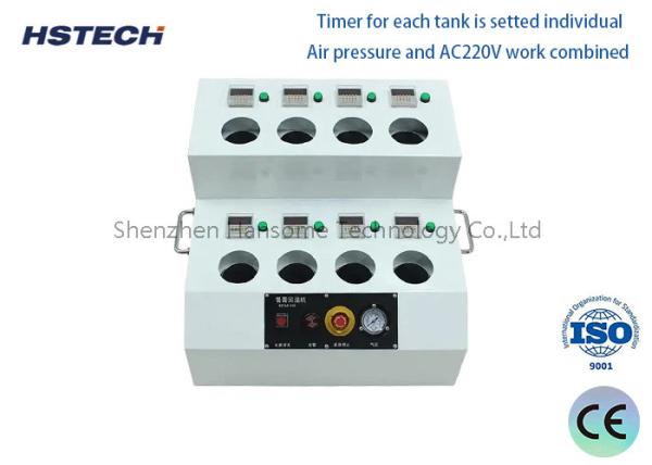 Quality 8 tanks and LED display time controller it ensures and solder paste thawing process for sale