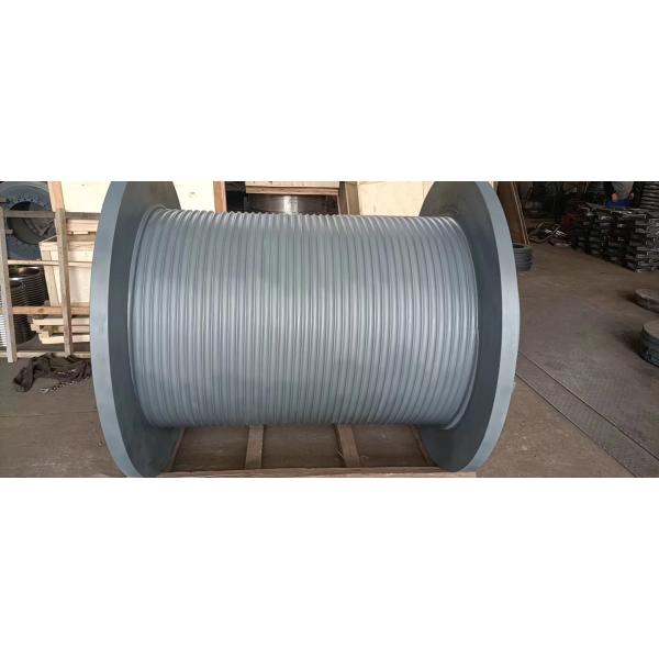 Lbs Wire Rope/Cable Grooved Drum For Crane Hoist Lifting Equipment