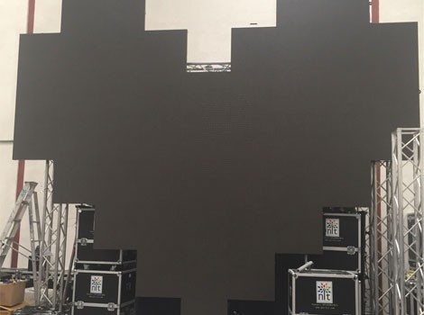 P2.5 LED Video Wall Flexible Screen For Advertising LED Display Indoor Full Color