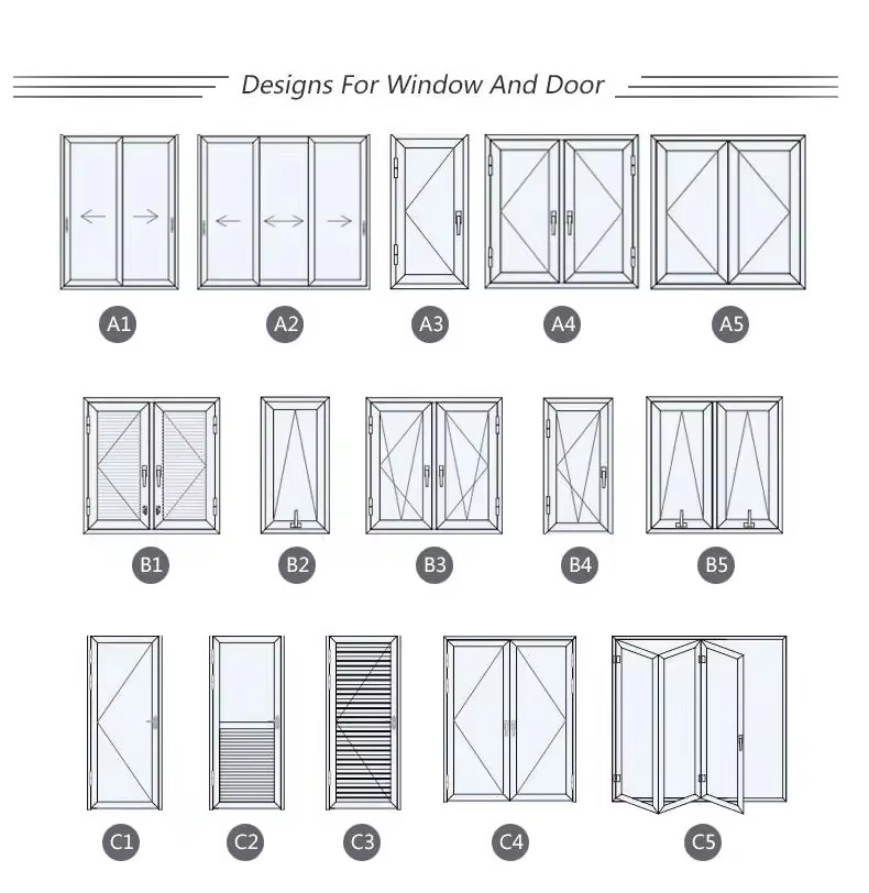 Single Double Glass PVC UPVC Sliding Windows House Windows For Homes