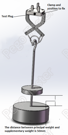 structure Mechanical SUS304 Withdrawal Force Testing Equipment IEC60884-1