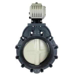 DCL CSA Modulating Electric 200Nm PVC Control Valve