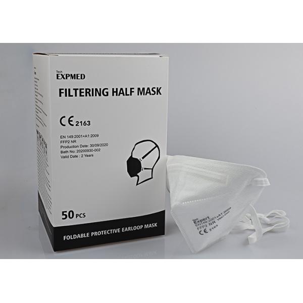 Chemical Repellent FFP2 Dust Mask Water Resistant For Adult