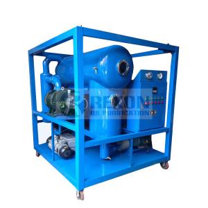 50LPM Transformer Oil Purification Plant , Industrial Oil Filtration Systems