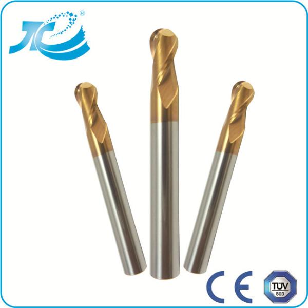 Diameter R0.5 - R 10.0 Tapered Ball Nose End Mill with Tungsten Steel