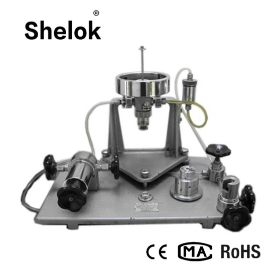 Vacuum -0.005~-0.1 MPa oil 1/4NPT Pressure Tester dead weight tester