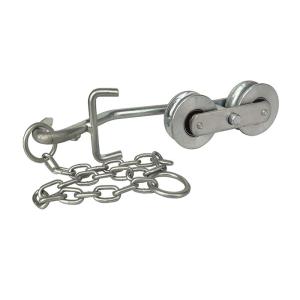 China Industrial Banana Cableway Roller Galvanized White Surface wholesale