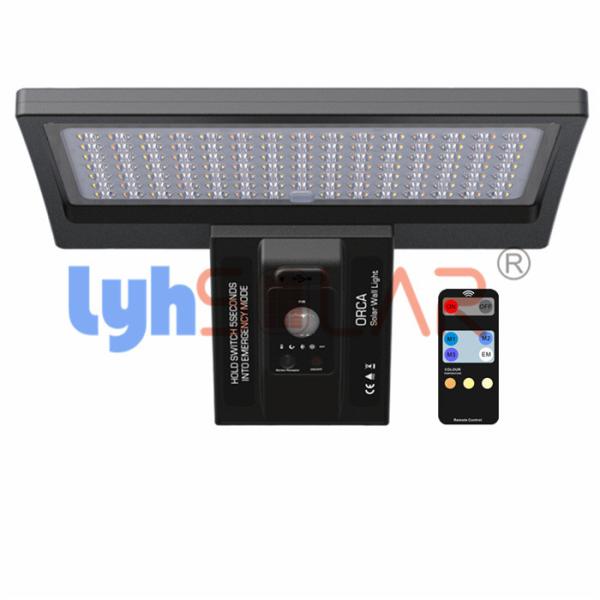 Quality 104pcs Chips Solar Deck Lights Outdoor High Lighting Efficiency Total 1000Lm for sale