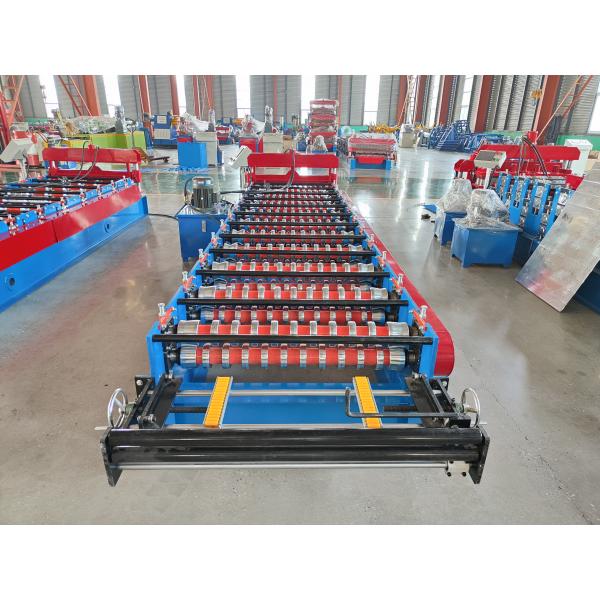 ISO PLC Control Corrugated Iron Roof Sheet Making Machine Cold Galvanizing Line