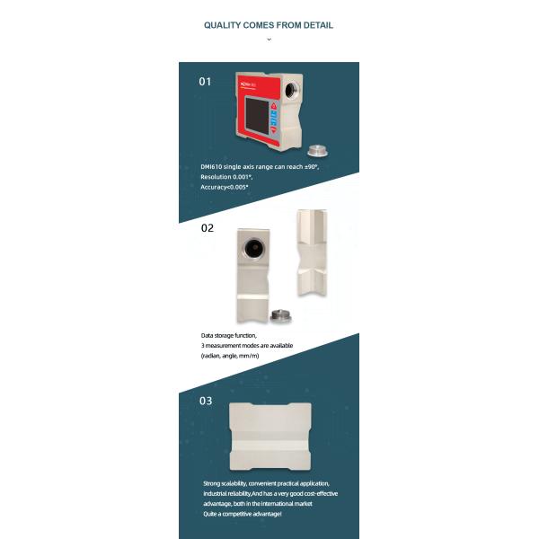 1.5V 2 Axis Magnetic Digital Protractor DMI