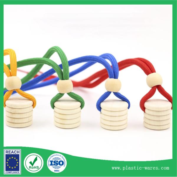 hang style glass perfume bottles 12 ml for car using cork design