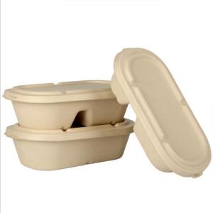 China 100% Biodegradable Disposable Wheat Straw Lunch Box Compostable on sale