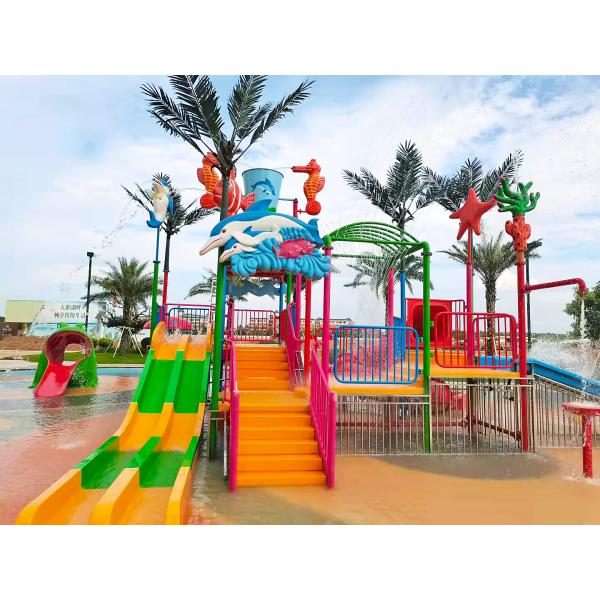 Dream Castle Series Large Customized Water Village Slide Amusement Equipment Outdoor Water Park Water Playground
