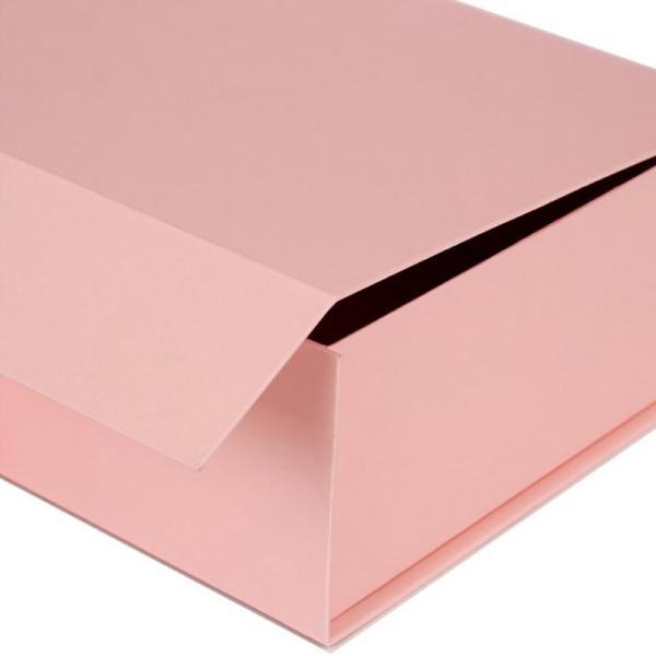 Matt Lamination Rigid Box Magnetic Closure 800gsm Grey Board Cardboard Magnetic Box