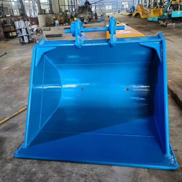 Q355B Excavator Rock Bucket Customization For Long Reach Arm Hitach330