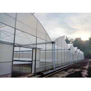 China Climate Controlled Agricultural Greenhouse Hot Dipped Galvanized Steel Greenhouse wholesale