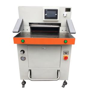 China Program Control Automatic Paper Cutting Machine 670mm High Accuracy wholesale