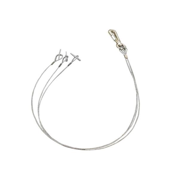 Indoor Hanging Planter Flower Pot Stainless Steel Wire Rope Hanging Kit For Basket