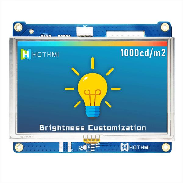 5.0 Inch 800x480 IPS Resistive TFT LCD Display