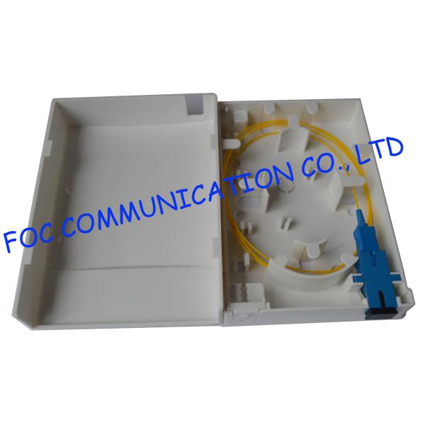 2 Port Wall Mount Fiber Optic Terminal Box Socket Small Multi - Function