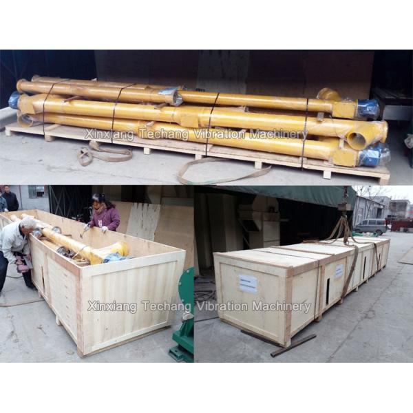 600mm Stainless Steel Inclined Screw Conveyor For Flour
