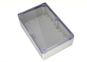 China Sealed 263*182*60mm Ip65 Plastic Enclosures With Clear Lid wholesale