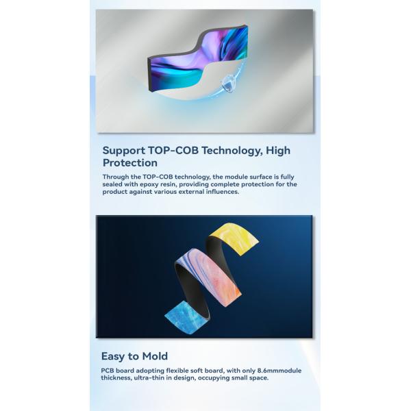 P1.57 P4 Creative LED Display Billboard Splicing Screen Outdoor Advertising