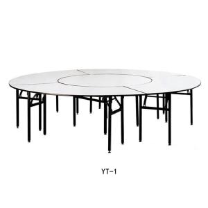 China Top quality Restaurant folding iron PVC table (YT-1) wholesale