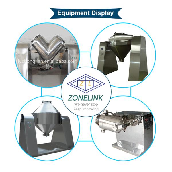 Vacuum Emulsifying Mixing Machine Cw3000 Series Double Cone Mixing Machine