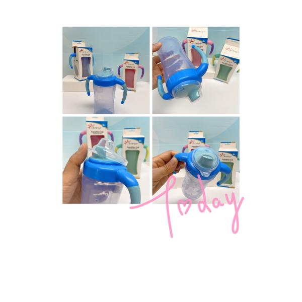 Non Spill Double Handle 6 Ounce Baby Boy Sippy Cups