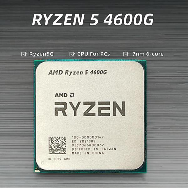 Brand New R5 4600G 7nm 6-Core 12-Thread 3.7GHz 65W Desktop Processor Intel AM4 Interface Boxed CPU for Laptop