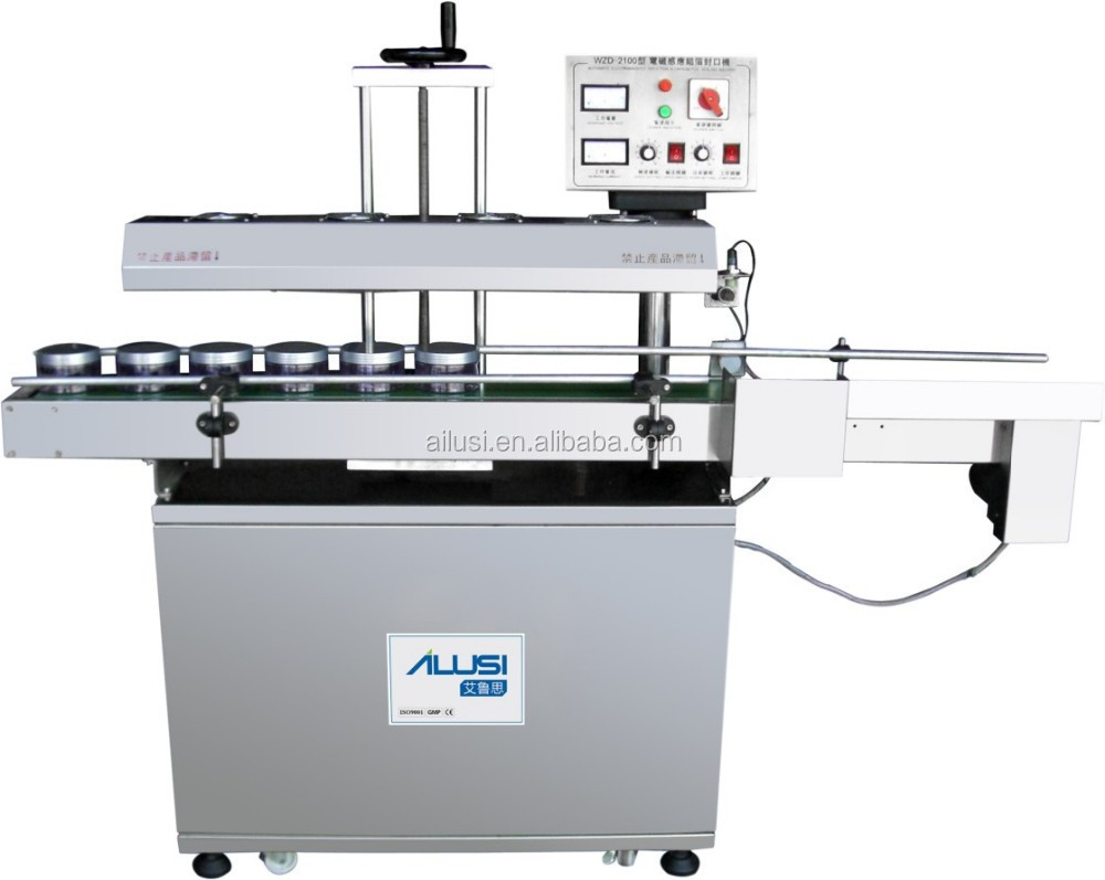 China Electromagnetic Induction Heater Water Bottle Honey Jar Cap Sealing Machine on sale