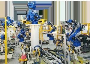 China Armrest Automated Welding Equipment Servo 60HZ Robotic Arm Welder wholesale